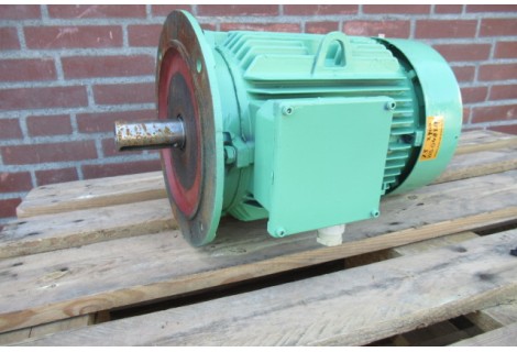 .7,5 KW 2900 RPM asmaat 38mm B3, Used.